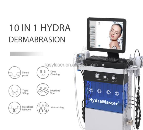 Powerpicc Injection Hydrogen Oxygen Facial Machine 6 Handles RF Microneedling Machine