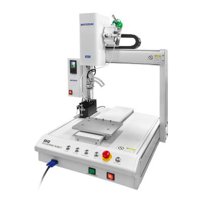 Durable 150W Automated Soldering Equipment , Weller Heater Robotic Soldering System