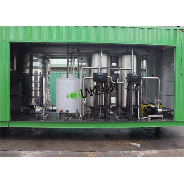 RO Water Treatment Plant Reverse Osmosis Machine With Uv Softner Deionizer For Liquid Soap Manufacturing