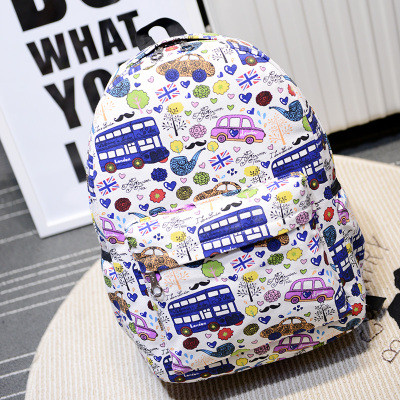 wholesale school backpack school bag travel backpack cars bus No MOQ mochilas para laptop