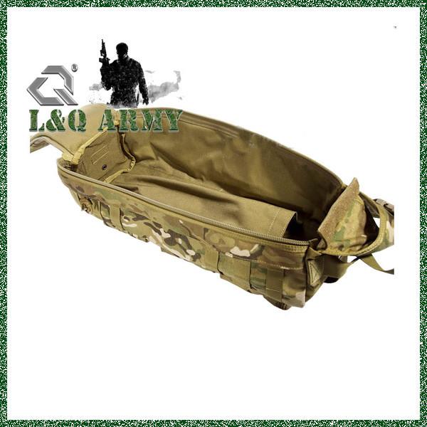 2015 Hot Sale Trendy ARMY Men Sling Bag With Bottle Holder