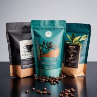 Wholesale Custom Logo Mylar Bags - Smell-proof Aluminum Foil Ziplock Pouches For Food And Coffee Packaging