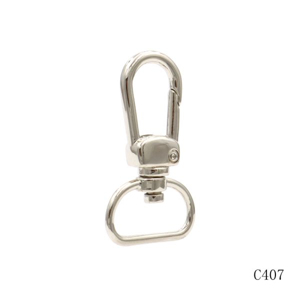 Gold Nickel 19mm Small Snap Hook For Bag Durable Bag Accessory Hook