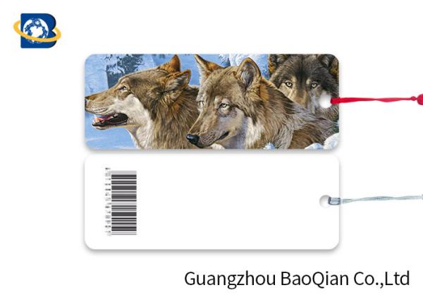 0.6mm PET 3D Lenticular Bookmark Customized Double Sides CMYK Printing