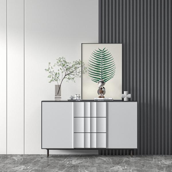 Protective 3D Insulated Slat Wood Indoor Interior PVC Decorate WPC Wall Panel for Gym
