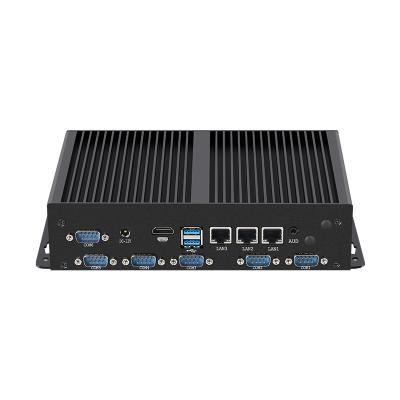 Zynshield i5-1135G7 3 LAN 6 COM RS232/422/485 8PIN GPIO WIFI6 4G/5G VESA Industrial Mini PC