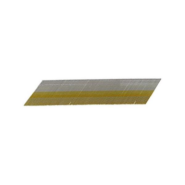 O calibre 15 pregos de um revestimento de 34 graus galvanizou Brad Nails For Cabinetry Building dobrado 32mm