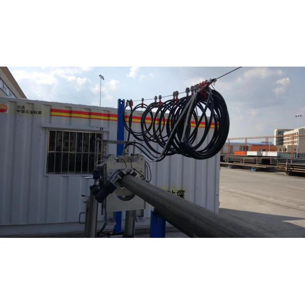 HMTD Portable Drill Pipe MFL Testing Machine On-site Oilfield Drill Pipe Defect Inspection Equipment