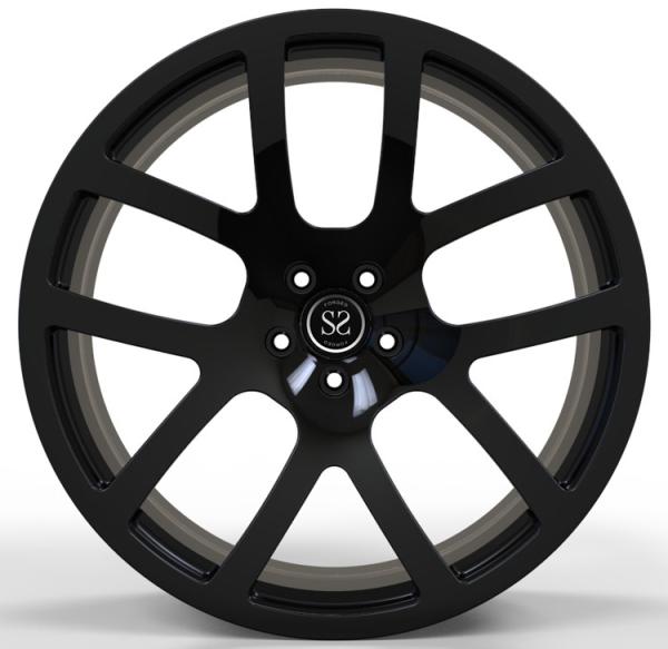 A parte Monoblock do preto 1 do brilho forjou as rodas que o carro orlara 22inch 22x10 para Durango
