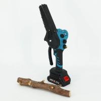 Máquina de Serra de Cadeia Profissional Mini 6 polegadas de peso leve Serra Elétrica de Mão Sem Cordão Pequeno Melhor