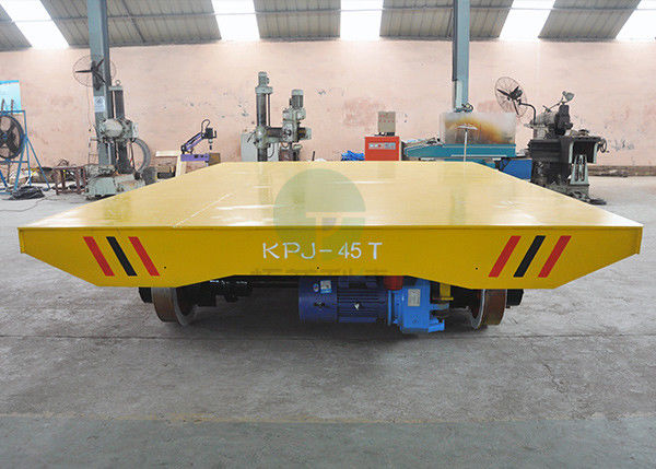 Rail Flatbed Transfer Cart 50T Paper Making Industry Automated Transfer Vehicle on Railways