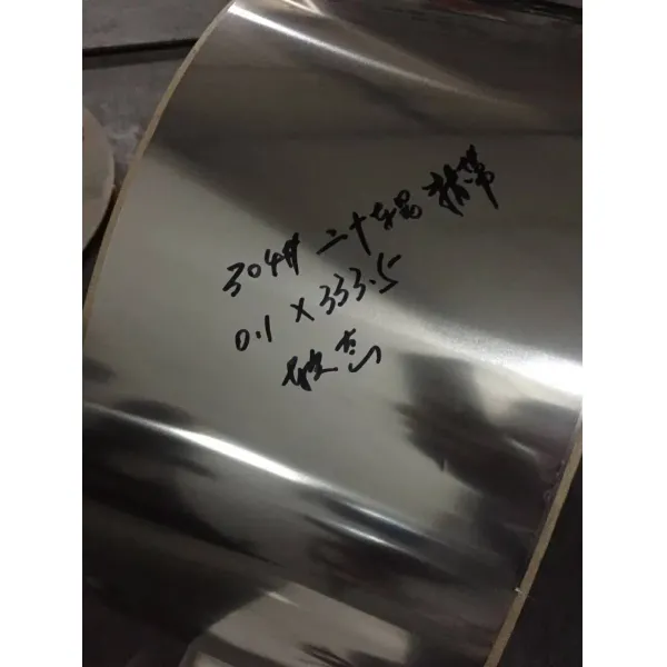 Cold Rolled 304 Stainless Steel Strip Coil with Polished Surface and Width 10-2000mm