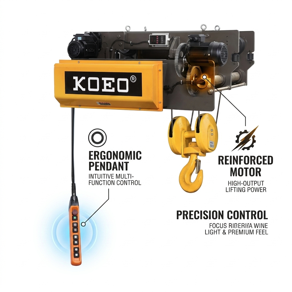 VFD Variable Speed Electric Chain Hoist 220V 3.2 Ton Chain Hoist Low Headroom IP55 Motor G80 Chain