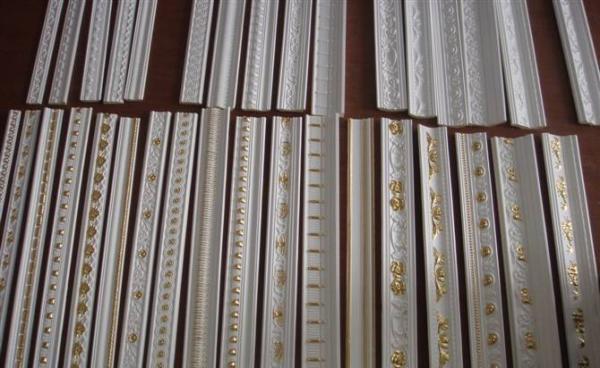 PU Corner Decorative Cornice Crown Moulding for Interior / Exterior