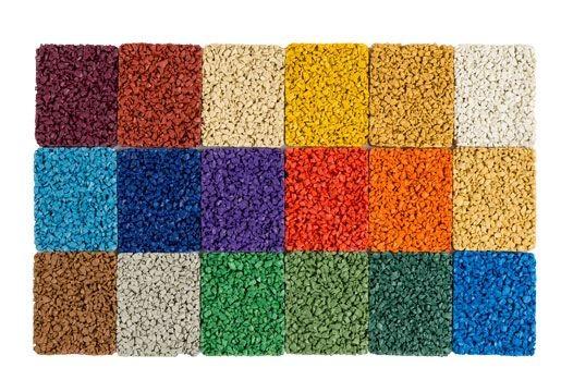 Customized Sports Floor Tiles Waterproof Gym Floor Mats 50mm Thickness