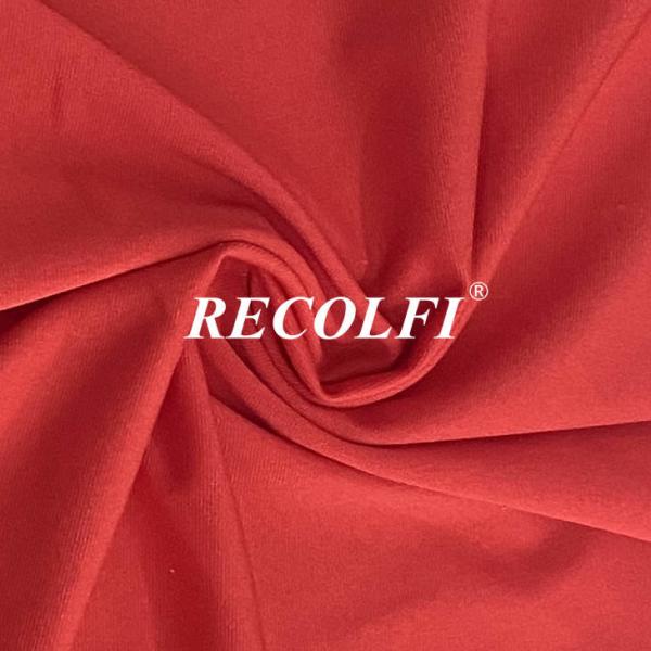 Solid Dyed Plain Activewear Knit Fabric Recycled Yoga Wear Leggings