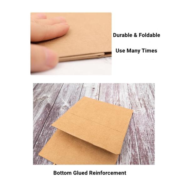 Хозяйственные сумки Biodegradable окружающей среды дружелюбные бумажные 17*17*23cm