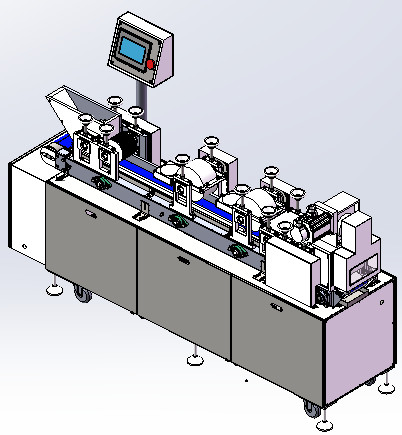 Tahini Peanut Candy Bar Papa Mini Cereal Bar Forming Machine Line 304 SS