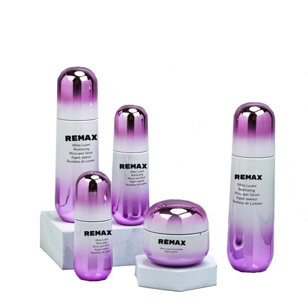 50g 30ml 50ml 100ml 120ml Electroplated Two-Color Gradient Round Bottom Round