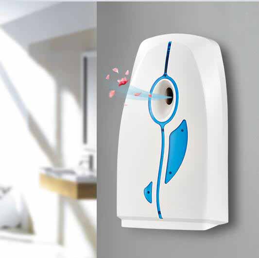 ABS 300ml Auto Air Freshener Dispenser Eco - Friendly For Bathroom Odor
