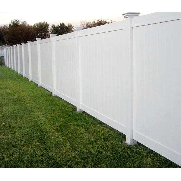 Recinto de privacidad de PVC Vinile blanco Recinto de casa Recinto de jardín de plástico al aire libre