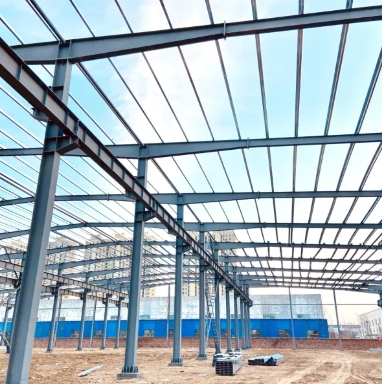 Fast Assembly Steel Structure Building with Customizable Length and 50-70 Years