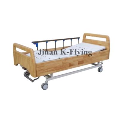 Cama de nutrição do manual da madeira maciça, 2 cama paciente das funções ICU