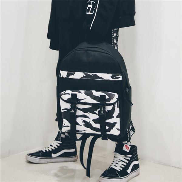 2018 new fashion anti-theft printing youth bags