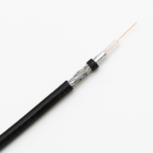 75ohm Coaxial RF Cable AM/TC/OFC Braiding Solid OFC Conductor For CCTV CATV RG59 Cables