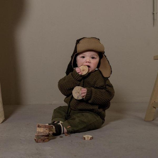 Winter Baby sweaters clothes knitted design custom logo chunky knit baby sweater kids boy