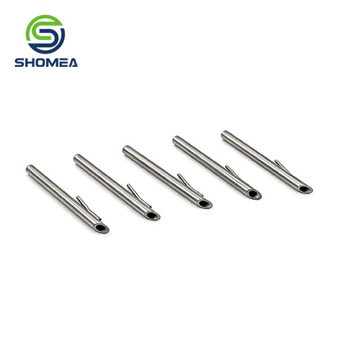 Customized Disposable Anesthesia Cannula with Side Hole and Sharp Tip