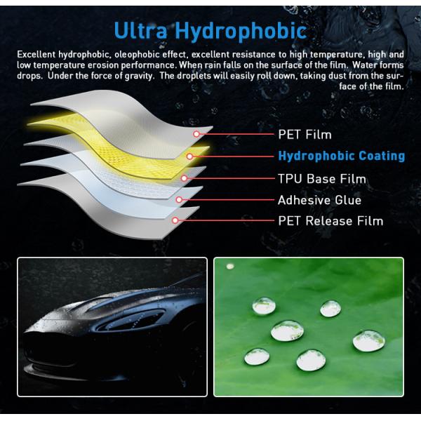 TPU PPF film de protection de peinture automobile largeur 1,83M garantie de 10 ans