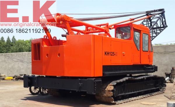 35ton Japanese Hitachi crawler crane lifting equipment track crane lattice boom crane