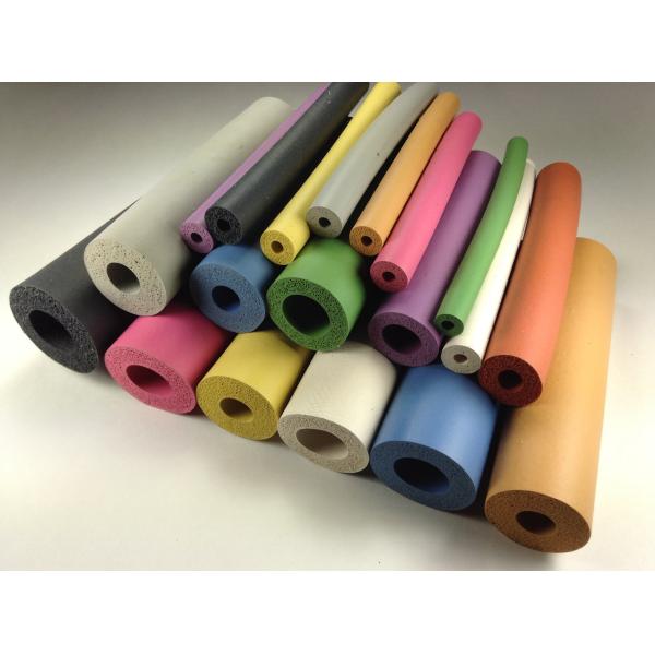 Silicone rubber foam tube, RoHs, Reach approval