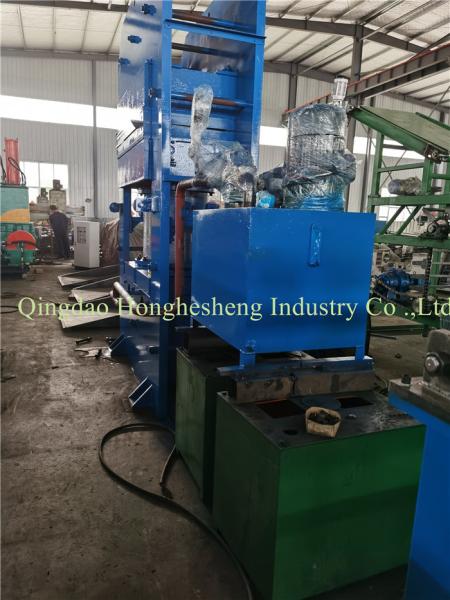 High Capacity Rubber Cow Mat Vulcanizing Press Machine 250mm Piston Stroke