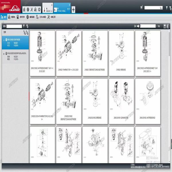 Вилочный погрузчик LINDE LSG Диагностический инструмент для грузовика Linde Canbox Доктор Диагностический сканер Pathfinder Программное обеспечение + ноутбук CFC2