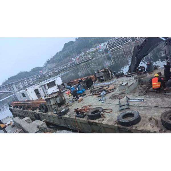 18M 20M Excavator Long Reach Boom Arm With Bucket For Dredging