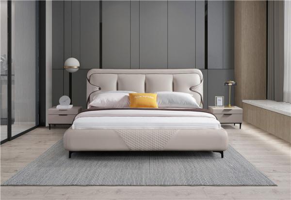 Leather Headboards Hotel Luxury Bed