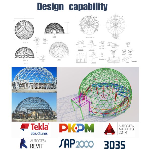 Customized Steel Structure Detailing Services with Tekla Modeling and AISC/EN/GB Compliant Design