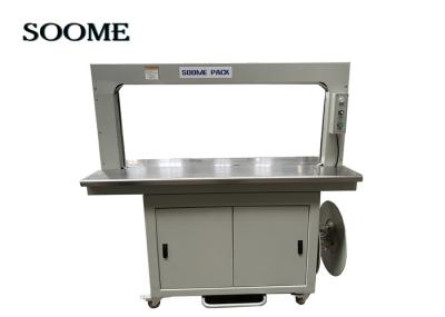 20 Pack/min Carton Strapping Machine for Corrugated Box Packaging