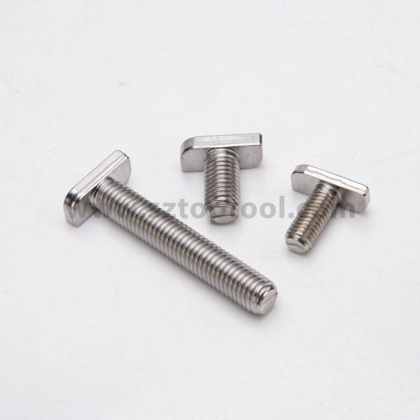 304 316 Cerrojo T de acero inoxidable Cerro hexadecimal M6 para sujetadores de cajas fotovoltaicas