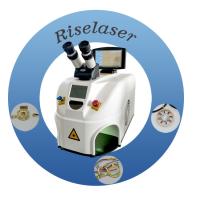 Position du microscope CCD+10X pour les bijoux en argent et en or