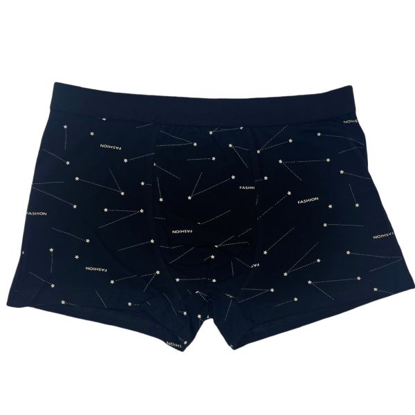 Fashion Pure Cotton Men's Brief Boxer Briefs Printed Plus Size Boxer Briefs for Men