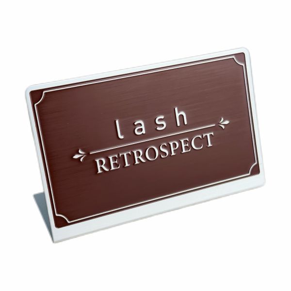 Wear Resistant Metal Desk Name Plate Lightweight Custom Aluminum Name Plates Durable