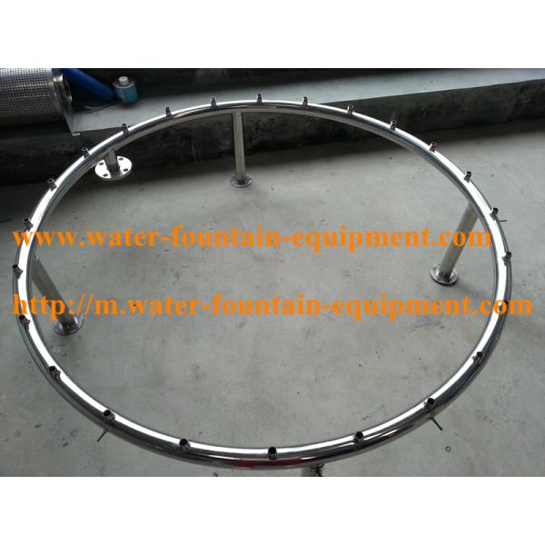 Dancing Musical Spray Pond Fountain Accessories , Water Pipe Support