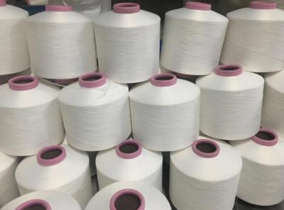Polyester DTY Yarn 150D/48F Semi-Dull Raw White