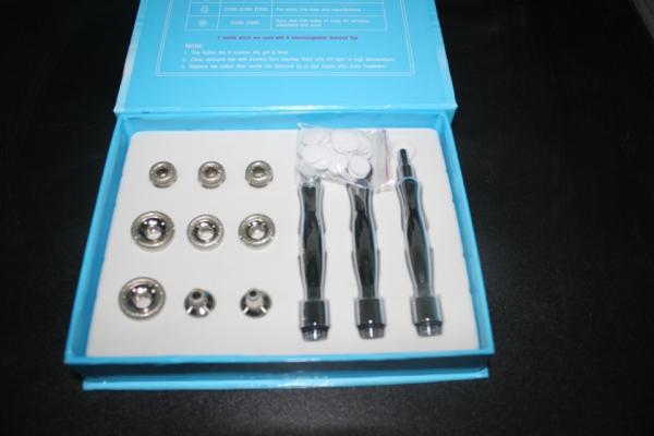 Professional portable 65VA power skin clean crystal electroporation micro dermabrasion machine for beauty salon