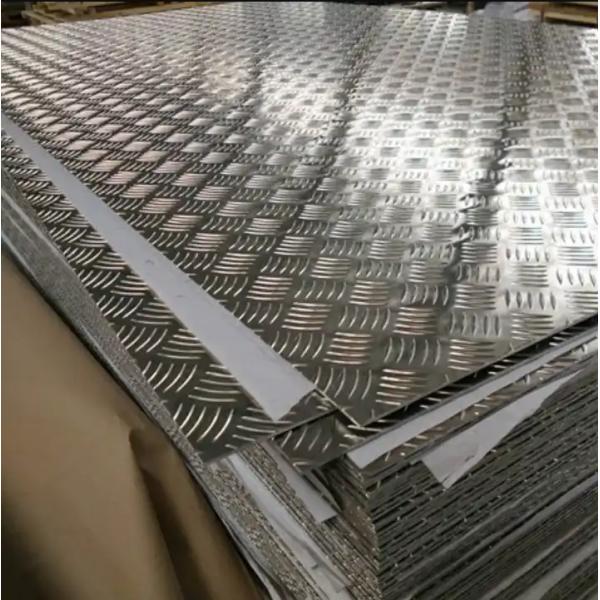 OEM / ODM Checkered Stainless Steel Diamond Plate Embossed Flower