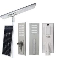 Éclairage de rue intégré à énergie solaire Parking en extérieur à énergie solaire