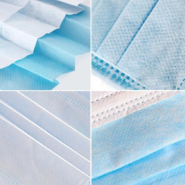 Health Care Disposable Face Mask / Surgical Adult Disposable Earloop Face Mask